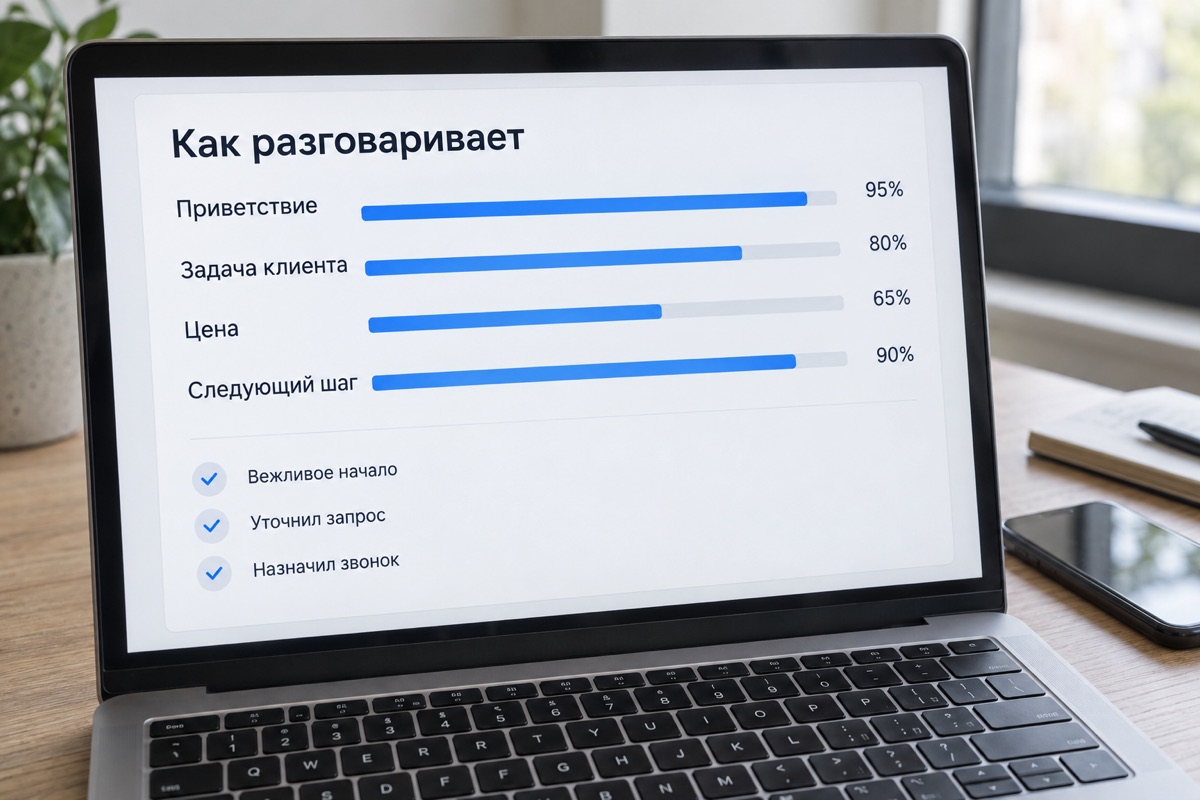 Разбор звонков отдела продаж
